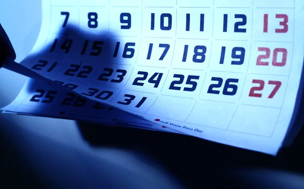 Calendário — Fotografia de Stock