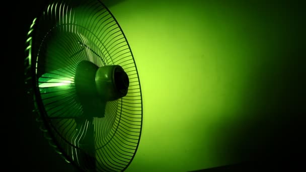 Вентилятор — стоковое видео