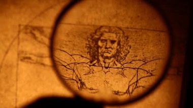 Vitruvius Adamı leonardo da Vinci'nin 1492 den tarafından