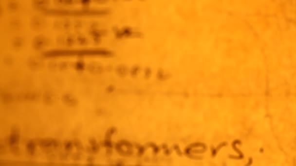 Vieux papier avec vieux scripts 