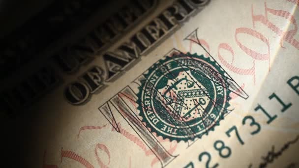 Dólar americano — Vídeo de Stock