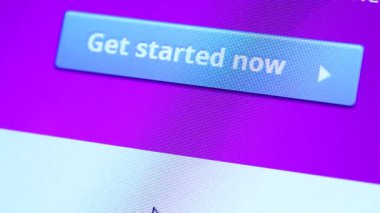 Web bilgisayar ekranının