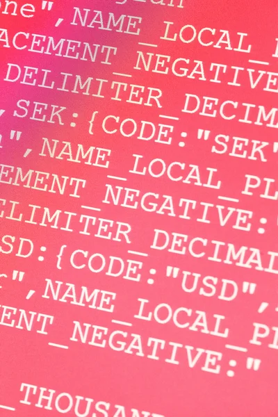 HTML codes — Stock Photo, Image