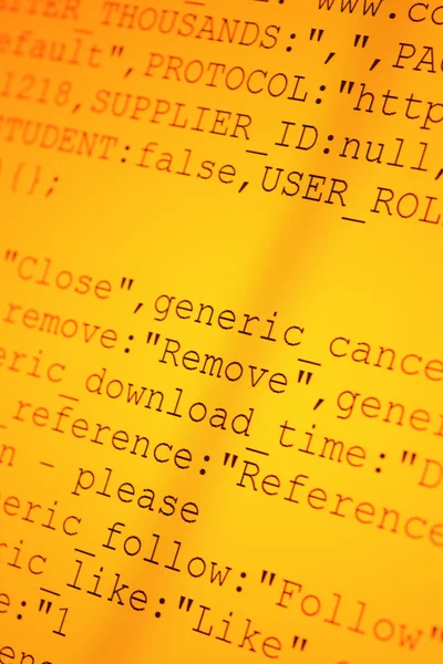 HTML-кодів — стокове фото