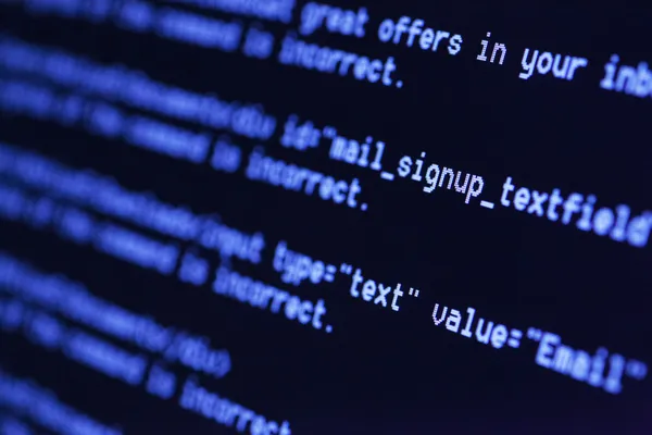 HTML codes — Stock Photo, Image