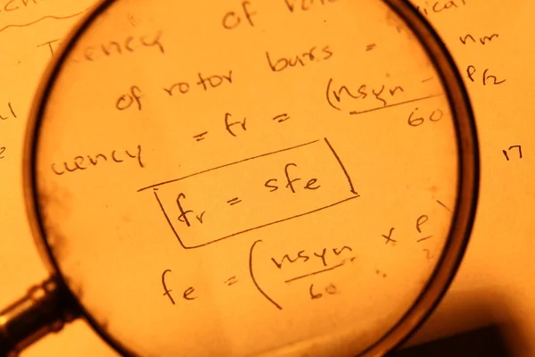 Mathematical Background — Stock Photo, Image