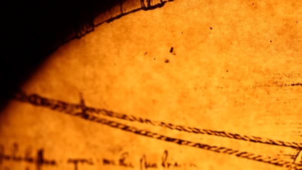 Ancien dessin d'ingénierie 