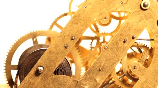 Clock Mechanism — Stock Video