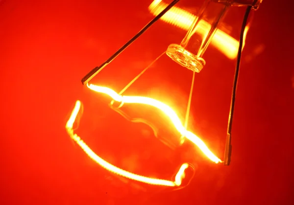 Вольфрамовая лампа — стоковое фото