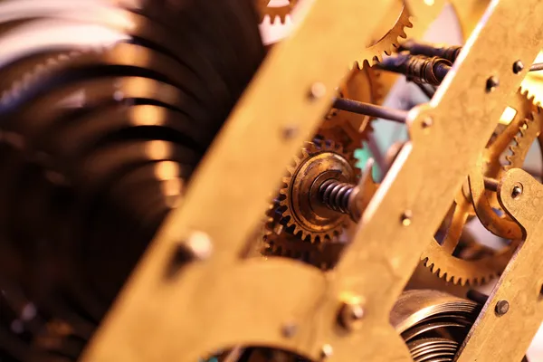 Clock mechanism — Stock Photo, Image