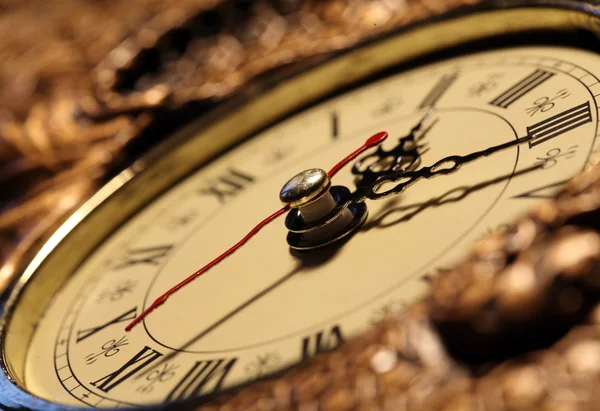 Cara de reloj viejo — Foto de Stock