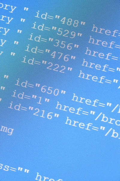 HTML codes — Stock Photo, Image