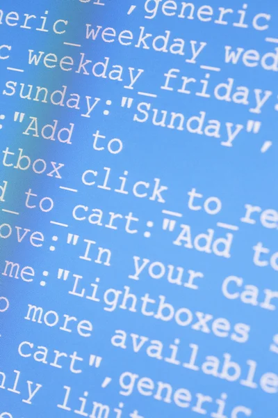 HTML-кодів — стокове фото