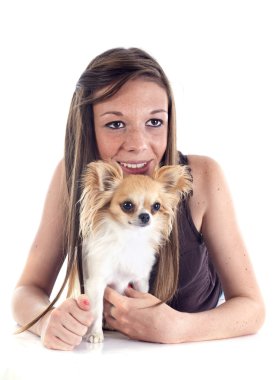 kız ve chihuahua