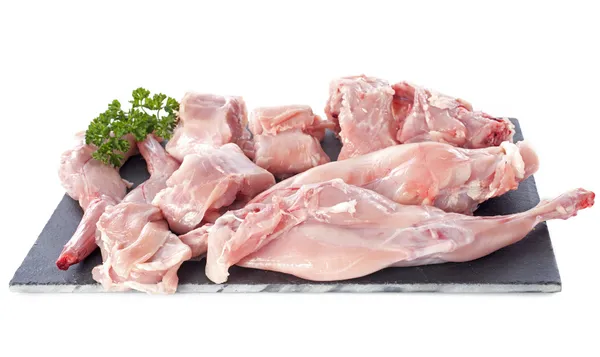 Kaninchenfleisch — Stockfoto