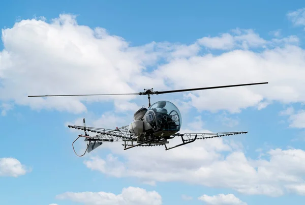 Imagen Avión Que Extiende Cielo — Foto de Stock