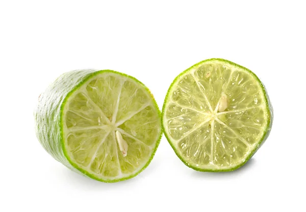 Citrus Australasica Front White Background — стоковое фото