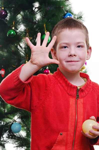 Retrato de Natal — Fotografia de Stock