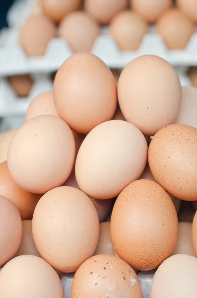 Rolników na rynku jaj — Zdjęcie stockowe