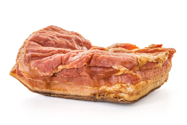Smoked Bacon Slab — Stock Photo, Image