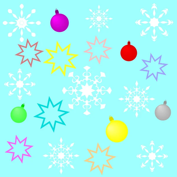 Christmas seamless background — Stock Vector