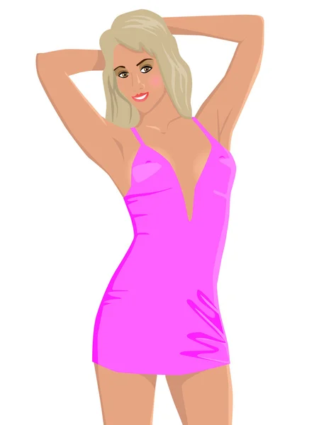 güzel bir kız elbisesi