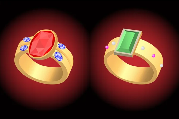 iki set bir taş yüzük