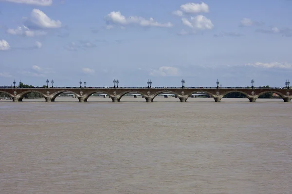 Pont de Pierre de Bordeaux — Stock fotografie