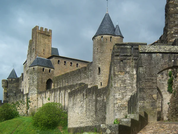 Staden Carcassonne — Stockfoto