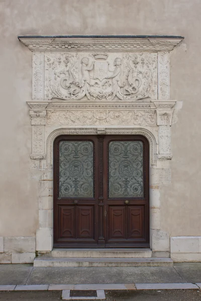 Porta do castelo de Pau — Fotografia de Stock