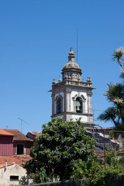 Zvonice v městě braga — Stock fotografie