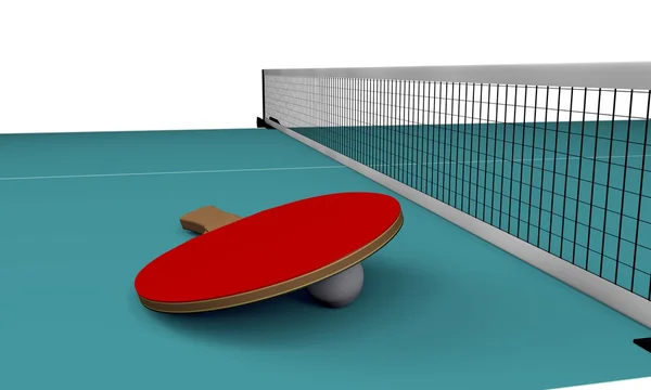 Настольный теннис — стоковое фото