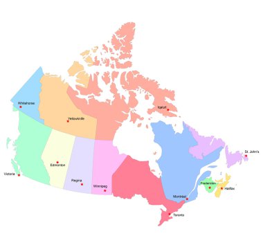 Kanada Haritası