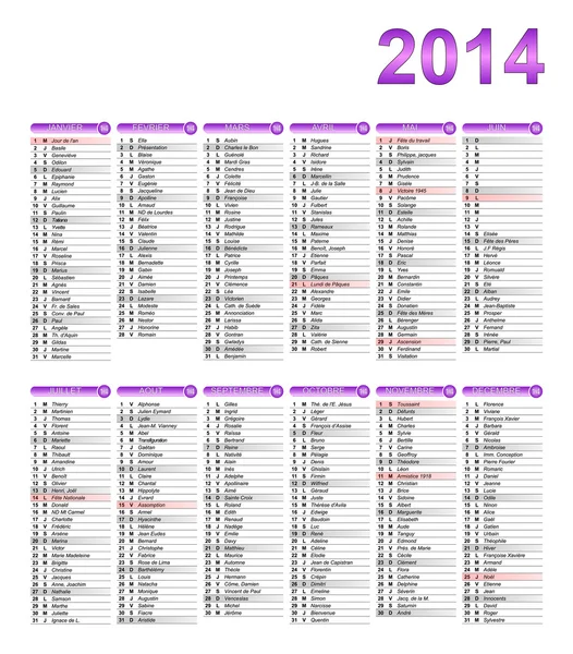 Fransız takvimi 2014