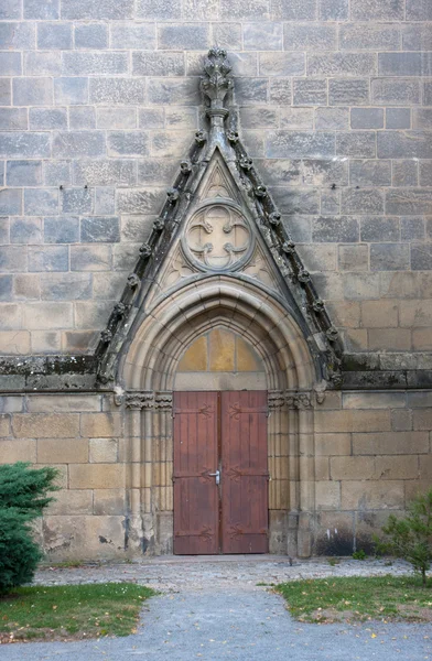 Gotik kapı — Stockfoto