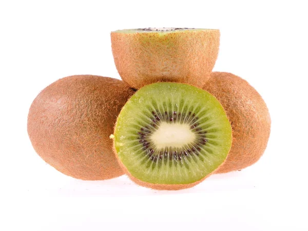 Kiwi sobre fondo blanco — Foto de Stock