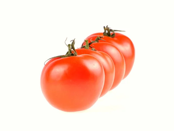 Tomato on white background — Stock Photo, Image