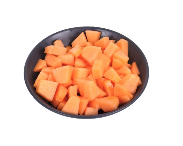 Melon cut into slices — Stock Photo, Image