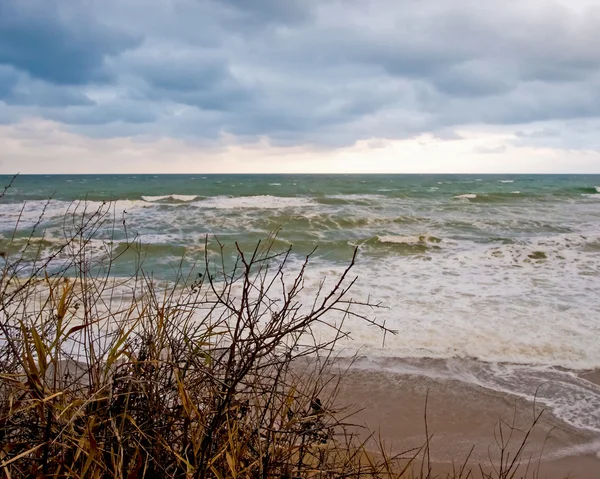 Höstens havet Stockbild