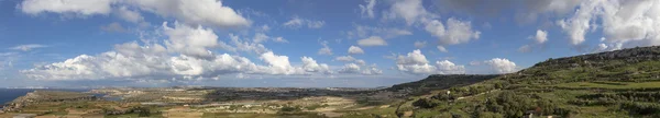 Malta Vista del campo — Foto de Stock