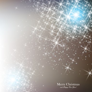 Kar taneleri ve metin yeri olan zarif bir Noel arkaplanı..