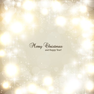 Kar taneleri ve metin yeri olan zarif bir Noel arkaplanı..