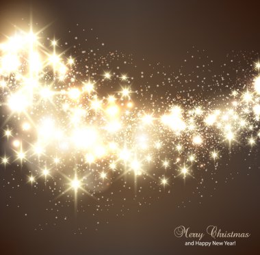 Kar taneleri ve metin yeri olan zarif bir Noel arkaplanı..