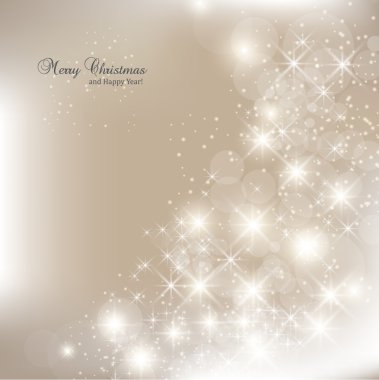 Kar taneleri ve metin yeri olan zarif bir Noel arkaplanı..