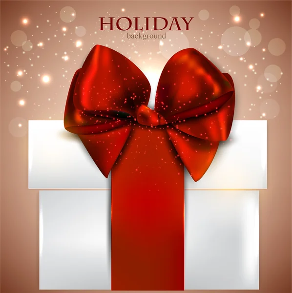 Noel hediye ile zarif arka plan