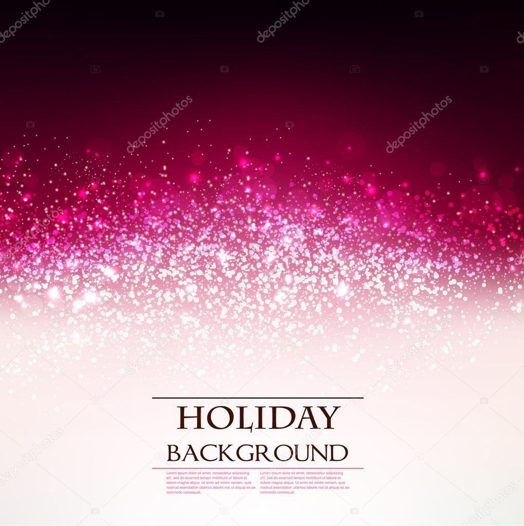 Elegant Holiday Red background with place for text. Vector Illu