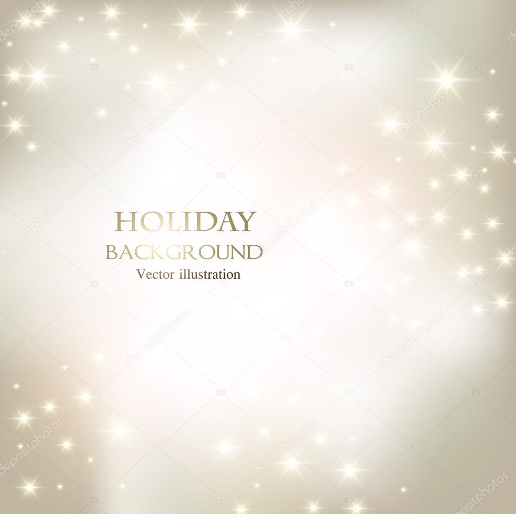 Elegant Christmas shining background with snowflakes and place f