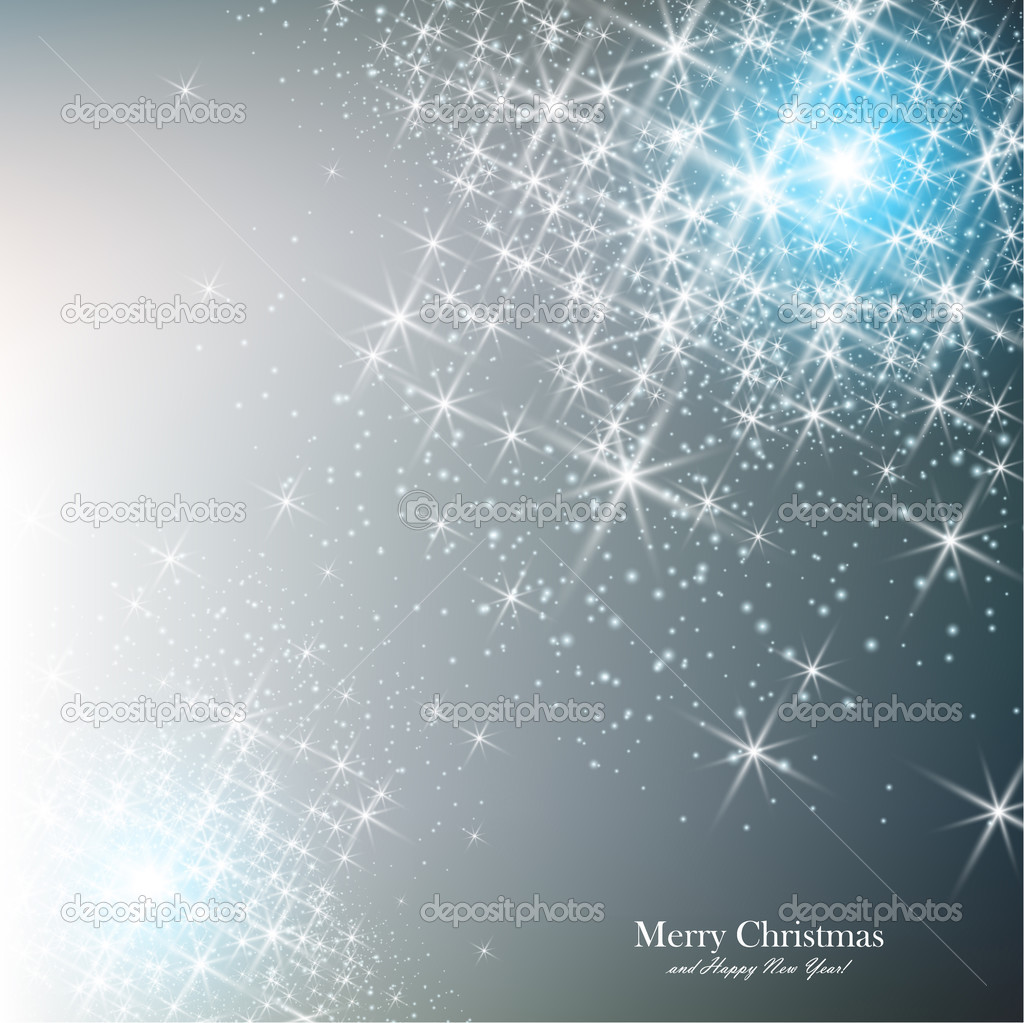 Elegant Christmas background with snowflakes