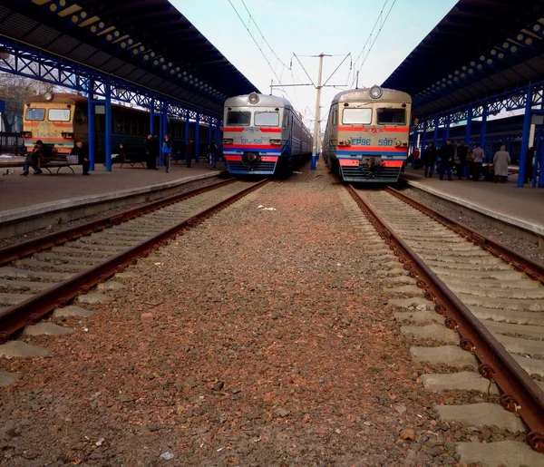 Estação ferroviária — Fotografia de Stock