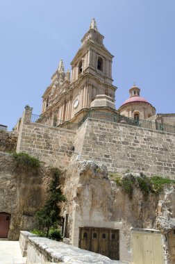 View of Parish Church clipart